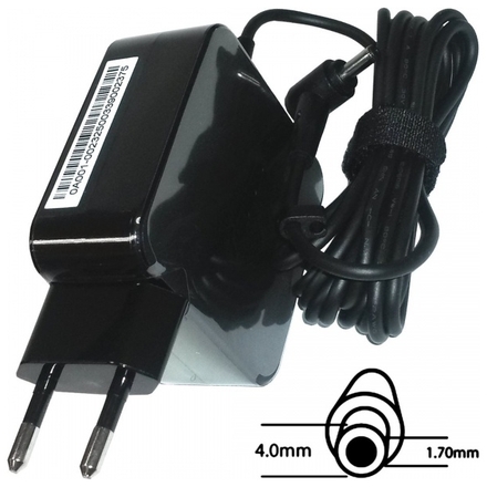 ASUS orig. adaptér 45W19V 2P BLK(AC FIX) s EU plug, B0A001-00232500 - originální