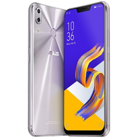 ASUS Zenfone 5Z - SDM845/64GB/6G/Android 8.0 stříbrný, ZS620KL-2H023EU