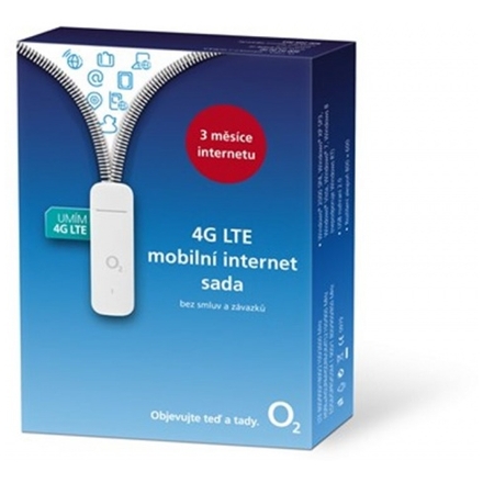 O2 Mobilní internet - SIM + LTE USB Modem + 4,5 GB, P.E3372HUSB.0Z90