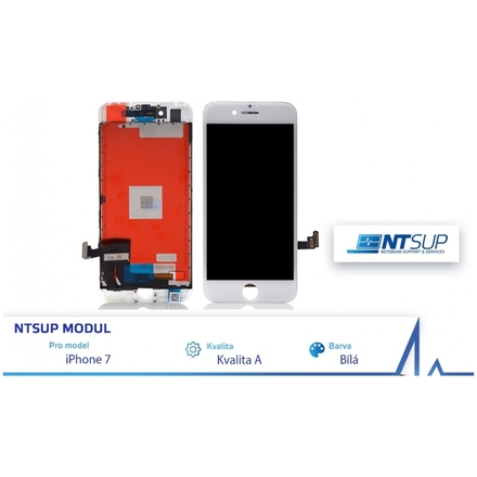 NTSUP LCD modul iPhone 7 bílý kvalita A, 38890027