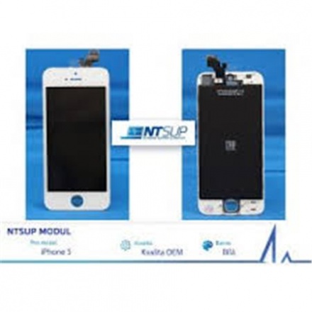 NTSUP LCD modul iPhone SE černý kvalita B, 38890046