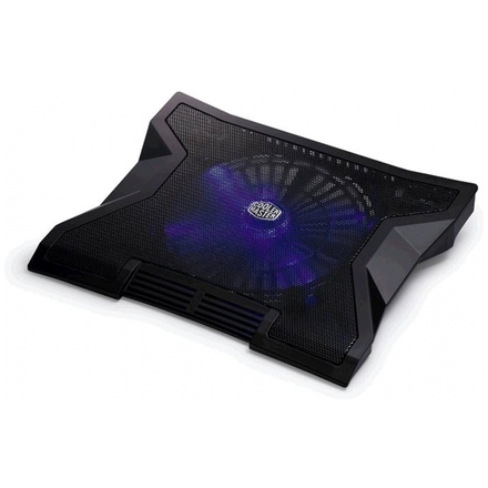 chladicí podstavec Cooler Master NotePal XL pro NTB 9-17'' black, 23cm blue led fan, 3port USB hub, R9-NBC-NXLK-GP