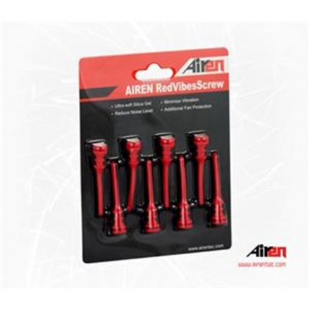 AIREN RedVibes Screw (8pcs Red color pack), AIREN RedVibesScrew