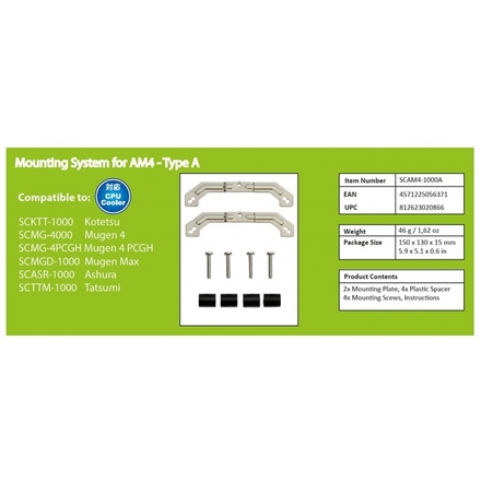 SCYTHE SCAM4-1000A Mounting System for AM 4 Type A, SCAM4-1000A