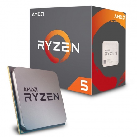 CPU AMD Ryzen 5 2600X 6core (3,6GHz) Wraith MAX, YD260XBCAFMAX