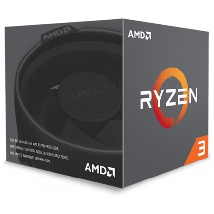 CPU AMD Ryzen 3 1200 4core (3,1GHz) Wraith Stealth, YD1200BBAEBOX