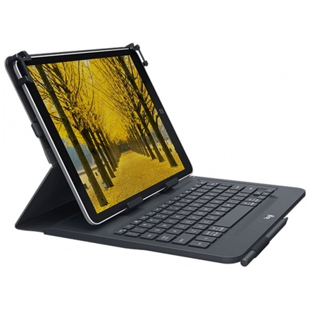 Logitech Universal Folio with integrated keyboard for 9-10 inch tablets - N/A - UK - BT - N/A - INTN, 920-008341