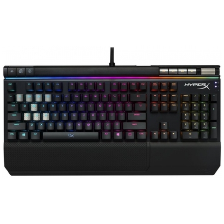 HyperX Alloy Elite herní mechanická klávesnice RGB, modré MX spínače, HX-KB2BL2-US/R2