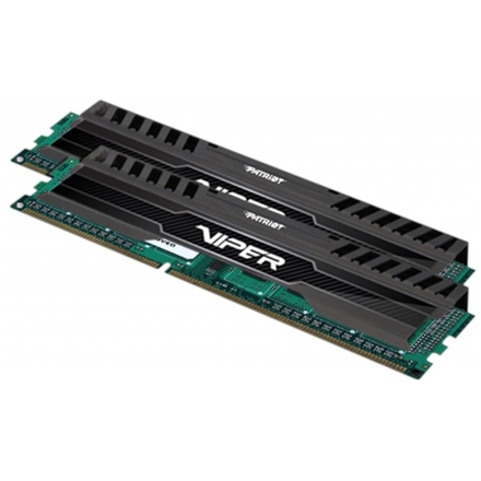 Patriot Viper 3/DDR3/16GB/1600MHz/CL10/2x8GB/Black, PV316G160C0K