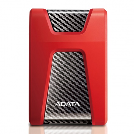 ADATA HD650/1TB/HDD/Externí/2.5"/Červená/3R, AHD650-1TU31-CRD