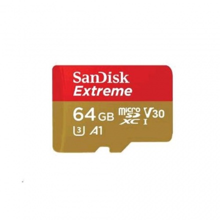 SanDisk Extreme microSDXC 64GB 160MB/s+adaptér, SDSQXA2-064G-GN6AA