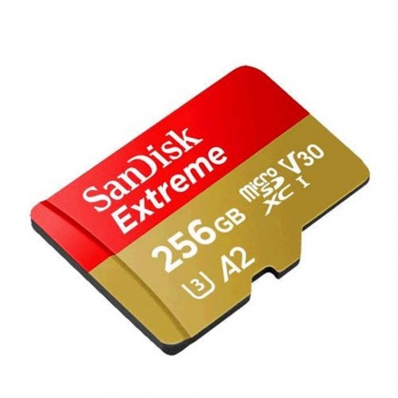 SanDisk Extreme microSDXC 256GB 160MB/s + adaptér, SDSQXA1-256G-GN6MA