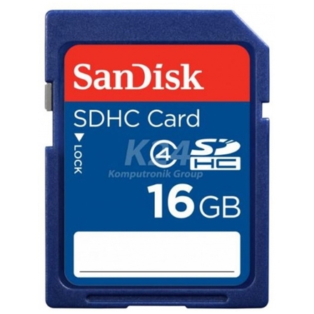 SanDisk SDHC 16GB Class 4, SDSDB-016G-B35