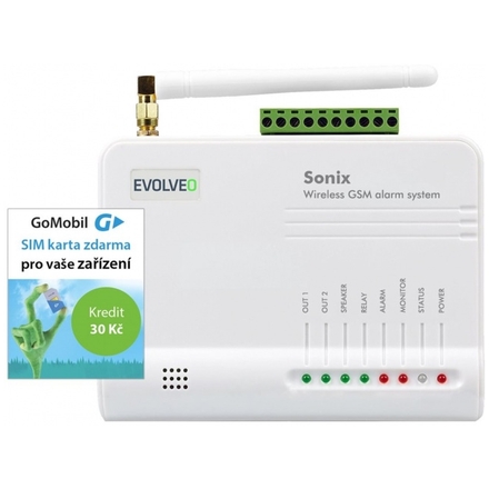 EVOLVEO Sonix, bezdrátový GSM alarm, ALM301
