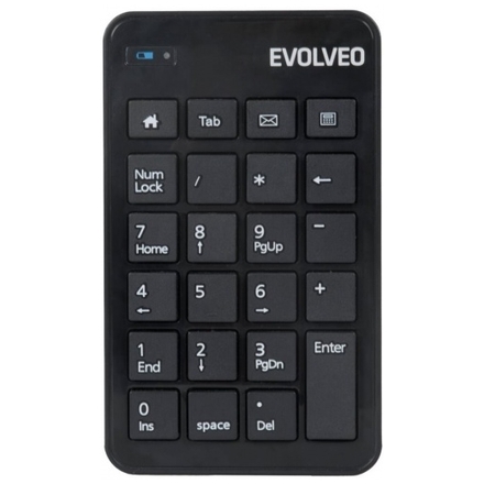 EVOLVEO WN160, bezdrátová numerická klávesnice, WN160