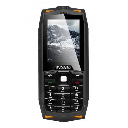 EVOLVEO StrongPhone Z3, vodotěsný odolný 3G Dual SIM telefon, SGP-Z3-B