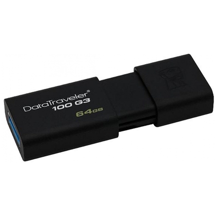 128GB Kingston USB 3.0 DataTraveler 100 G3 (100MB/s čtení), DT100G3/128GB
