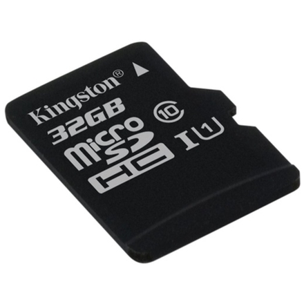 32GB microSDHC Kingston CL10 UHS-I 80R bez adap., SDCS/32GBSP