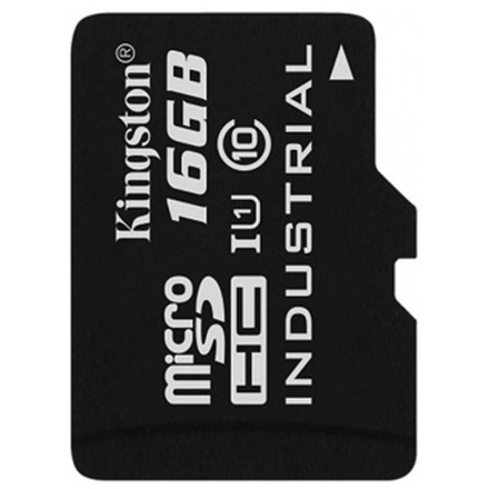 16GB microSDHC Kingston UHS-I Industrial Temp + bez adapteru, SDCIT/16GBSP
