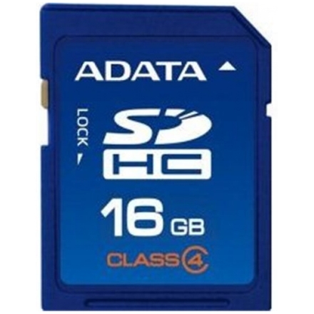 ADATA 16GB SDHC Card Class 4, ASDH16GCL4-R