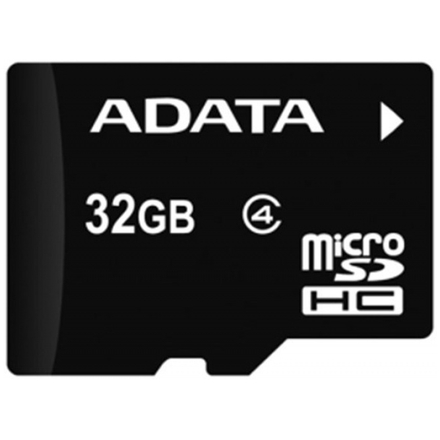 ADATA 32GB MicroSDHC Card with Adaptor Class 4, AUSDH32GCL4-RA1