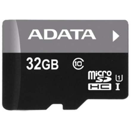 Adata/micro SDHC/32GB/UHS-I U1 / Class 10/+ Adaptér, AUSDH32GUICL10-RA1