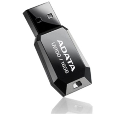 ADATA USB UV100  16GB black, AUV100-16G-RBK
