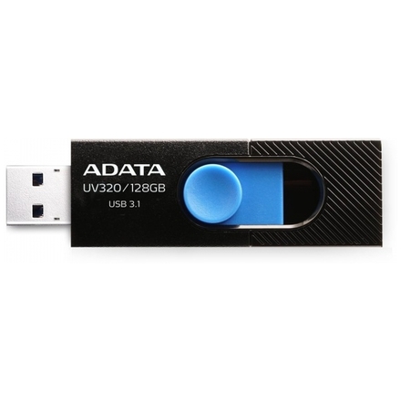 ADATA UV320/128GB/USB 3.2/USB-A/Bílá, AUV320-128G-RBKBL