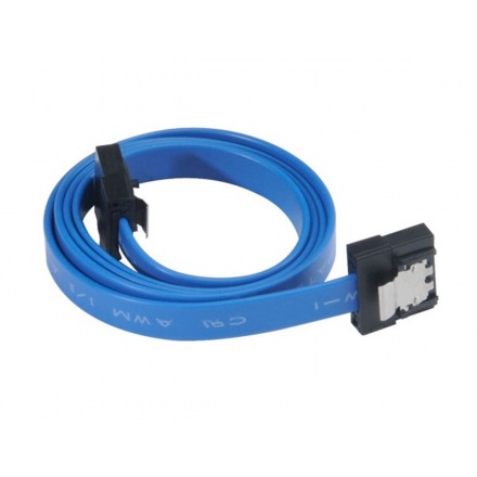 AKASA - Proslim 6Gb/s SATA3 kabel - 30 cm - modrý, AK-CBSA05-30BL