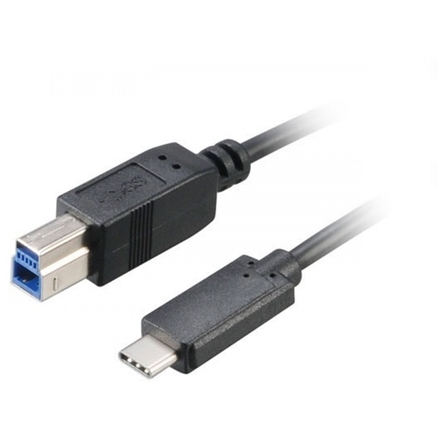 AKASA - USB 3.1 typ C na typ B adaptér - 100 cm, AK-CBUB28-10BK