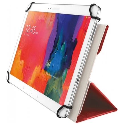 TRUST Aexxo Universal Folio Case for 10.1" tablets - red, 21206