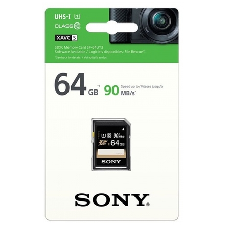SONY SD karta SF64U, 64GB, class 10, až 90MB/s, SF64U