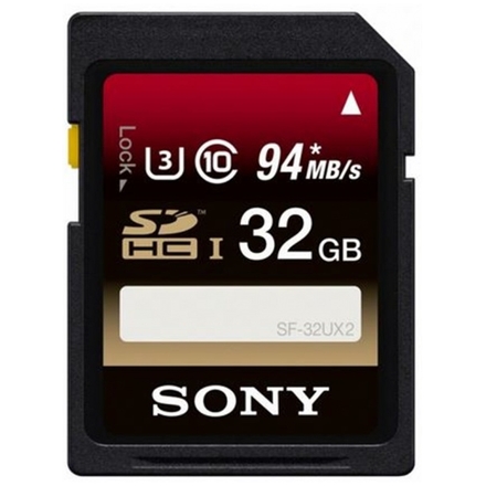 SONY SD karta SF32UX2, 32GB,class 10,Expert 94MB/s, SF32UX2