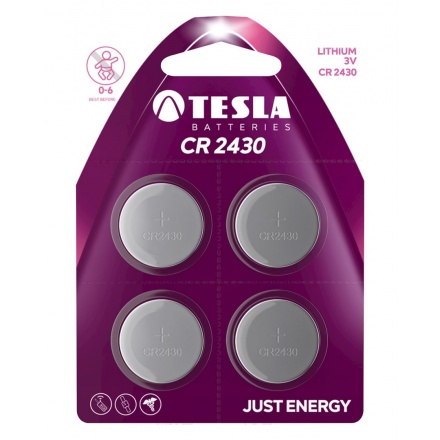 TESLA - baterie TESLA CR1632, 4ks, CR1632, 1099137157