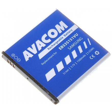 Baterie AVACOM GSSA-I9070-S1500A do mobilu Samsung I9070 Galaxy S Advance Li-Ion 3,7V 1500mAh, GSSA-I9070-S1500A