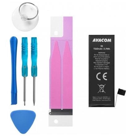 AVACOM baterie pro Apple iPhone 5s / 5c, Li-Ion 3,8V 1560mAh (náhrada 616-0718), GSAP-IPH5S-1560