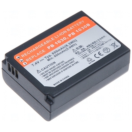 Baterie T6 power Samsung BP1030, 850mAh, černá, DCSA0017