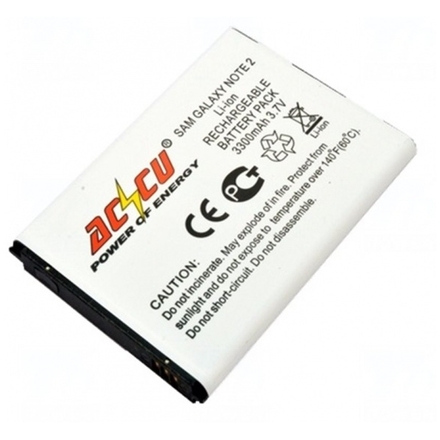 Baterie Accu pro Samsung Galaxy Note 2, Li-ion, 3300mAh, MTSA0096