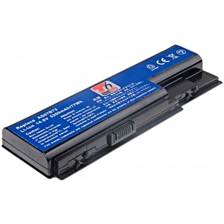 Baterie T6 Power Acer Aspire 5310, 5520, 5720, 5920, 7720, TravelMate 7530, 5200mAh, 77Wh, 8cell, NBAC0041 - neoriginální