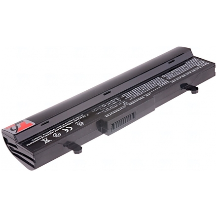 Baterie T6 Power Asus Eee PC 1001, 1005, 1101H, R105, 5200mAh, 56Wh, 6cell, black, NBAS0058 - neoriginální