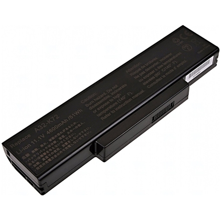 Baterie T6 Power Asus K72, K73, A72, A73, N71, N73, X72, X73, X77, 5200mAh, 58Wh, 6cell, NBAS0067 - neoriginální