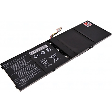 Baterie T6 Power Acer Aspire V5-572, V5-472, V7-482, V7-582, R7-572, 3530mAh, 53Wh, 4cell, Li-poly, NBAC0084 - neoriginální