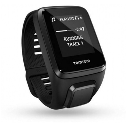 TomTom Spark 3 Cardio + Music + Bluetooth sluchátka (S), černá, 1RKM.002.11