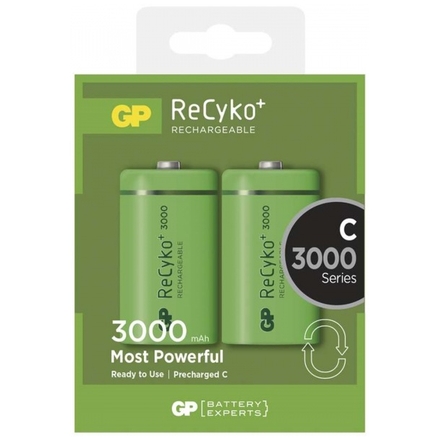 Gp Baterie Nabíjecí baterie GP RECYKO C (3000mAh)-2ks, 1033312010