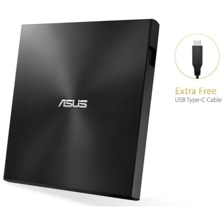ASUS SDRW-08U9M-U BLACK (USB-C/A), 90DD02A0-M29000
