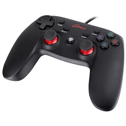 Drátový gamepad Genesis P65, pro PS3/PC, vibrace, NJG-0707