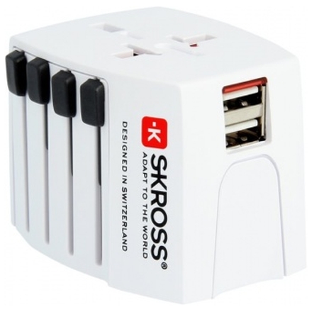 SKROSS MUV USB cestovní adaptér, 1.302930 - neoriginální
