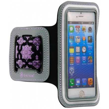 GAIAM Sport Armband Purple - small phone, 07308
