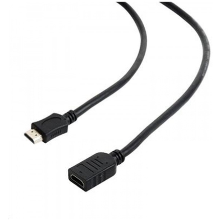 GEMBIRD Kabel HDMI-HDMI M/F 1,8m, 1.4, prodlužovací černý, CC-HDMI4X-6