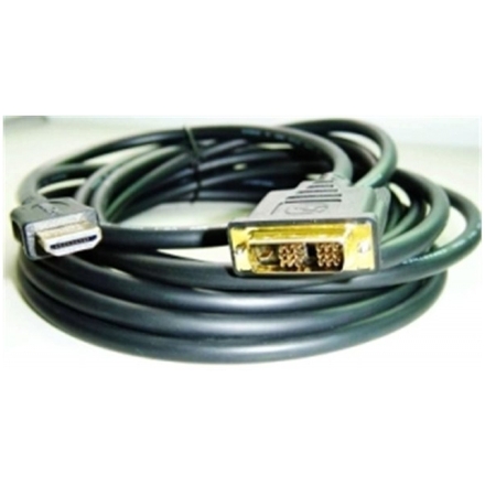 GEMBIRD Kabel HDMI-DVI 1,8m,M/M stín.,zlacené kontakty 1.3, CC-HDMI-DVI-6
